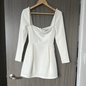 Ultimate Odd Muse Pearl White Dress